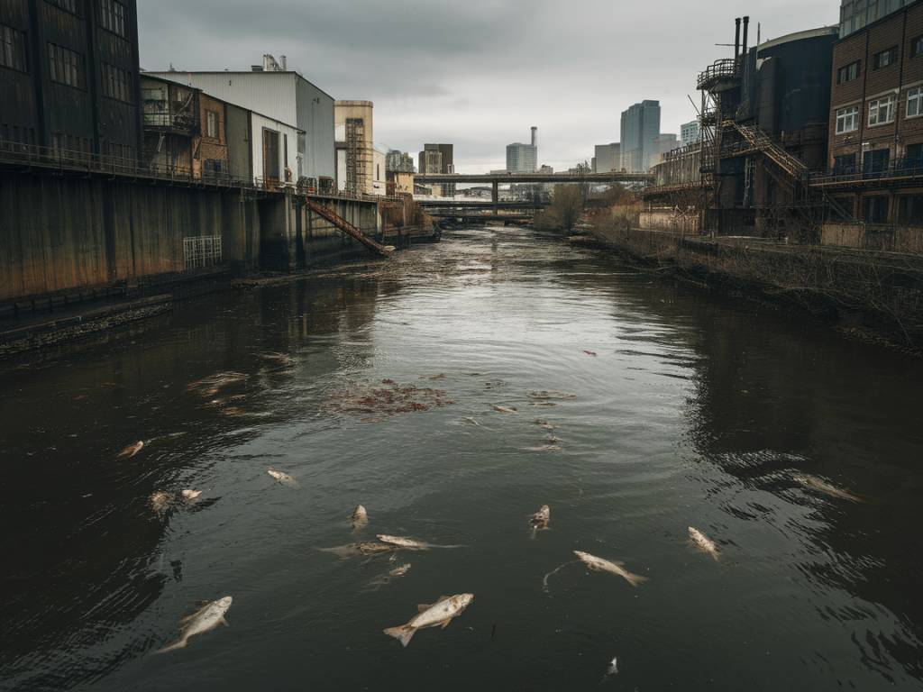 Les conséquences des émissions industrielles sur la biodiversité aquatique