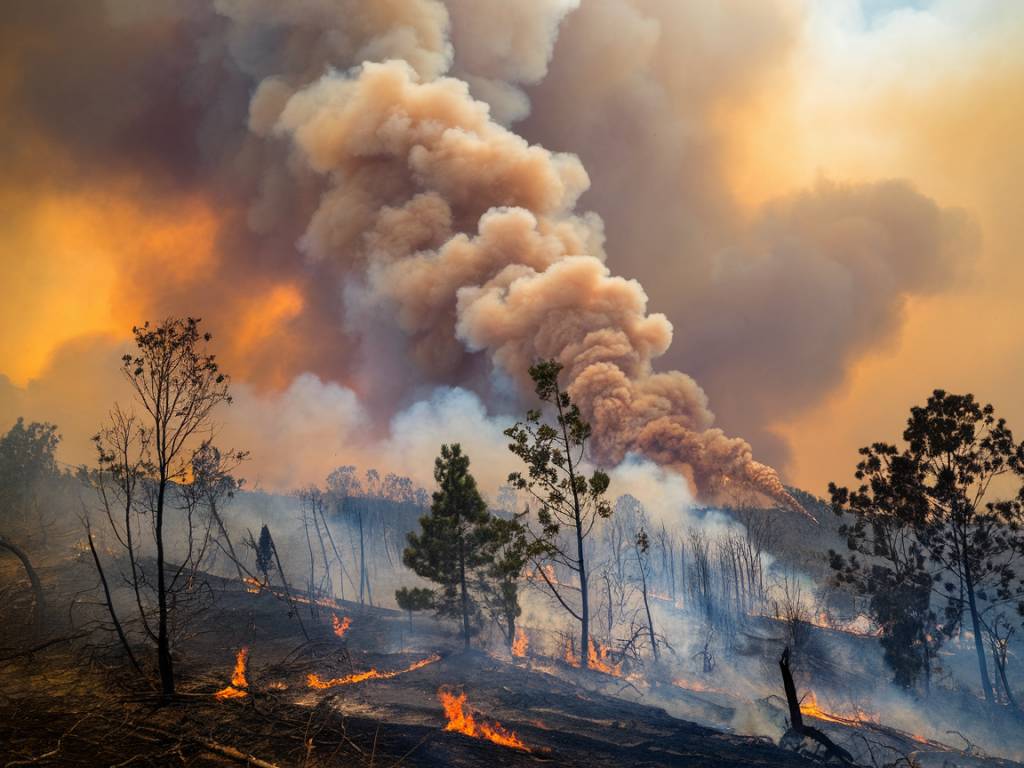Les impacts des feux de forêt sur la pollution atmosphérique